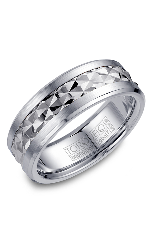 Torque Wedding Band Cobalt and Gold CW017MW75