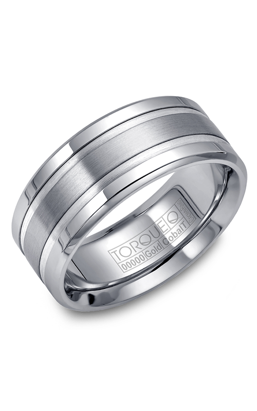Torque Cobalt and Gold Wedding Band CW028MW9