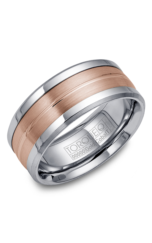 Torque Cobalt and Gold Wedding Band CW031MR9