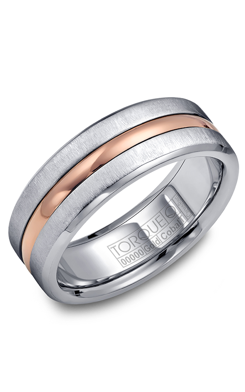Torque Wedding Band Cobalt and Gold CW037MR75