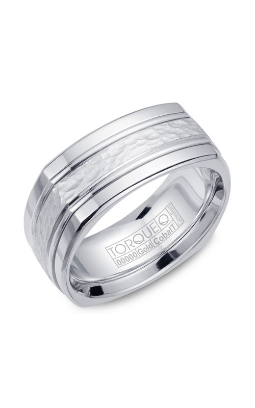 Torque Cobalt and Gold Wedding Band CW060MW9