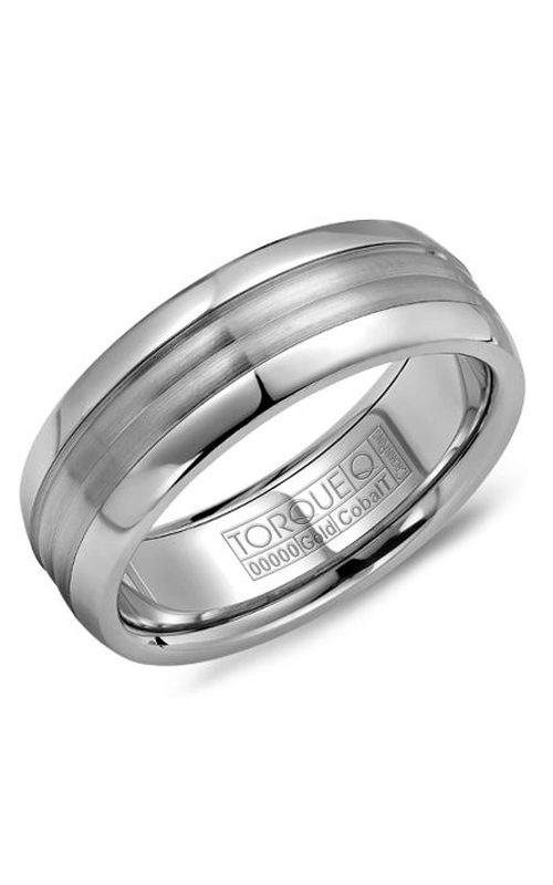 Torque Cobalt and Gold Wedding Band CW024MW75