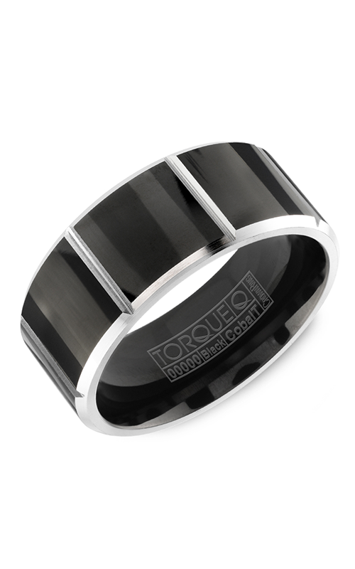 Torque Wedding Band Black Cobalt CBB-0005