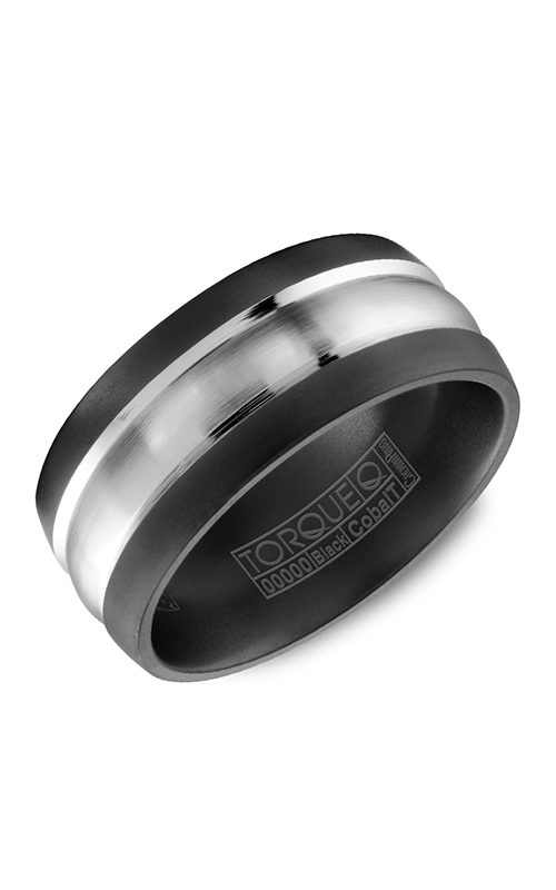 Torque Wedding Band Black Cobalt CBB-0007
