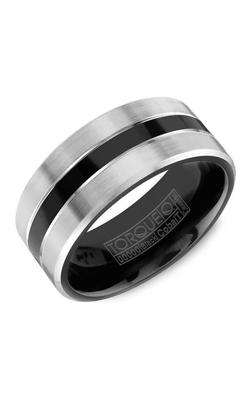 Torque Wedding Band Black Cobalt CBB-0028