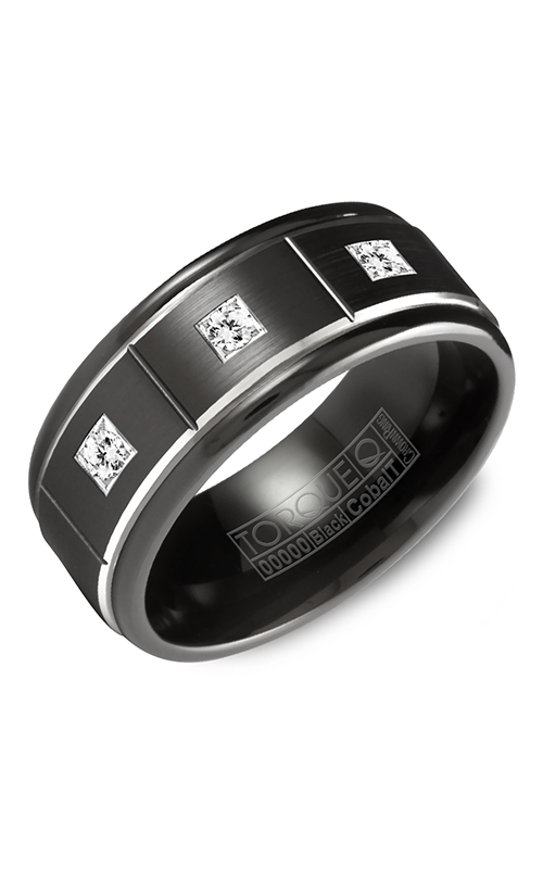 Torque Wedding Band Black Cobalt CBB-2132