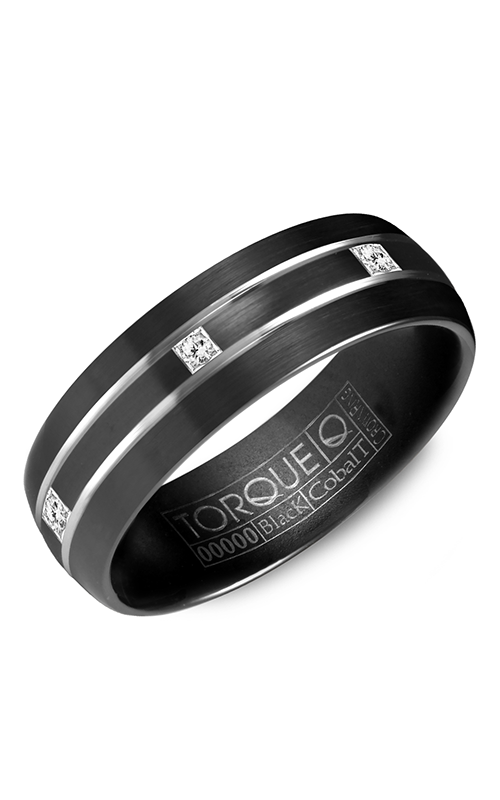 Torque Wedding Band Black Cobalt CBB-2133