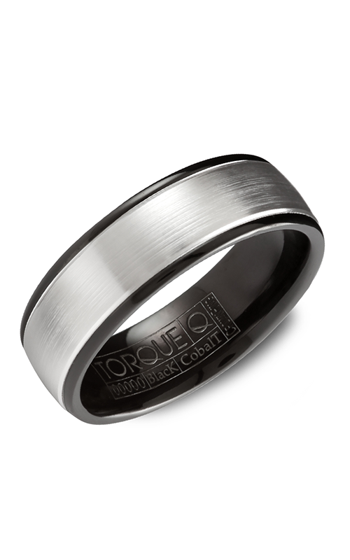 Torque Wedding Band Black Cobalt CBB-7034