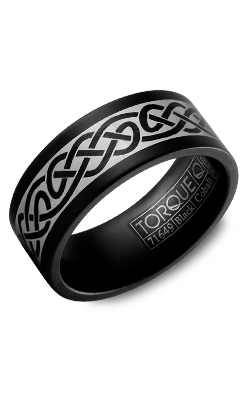 Torque Wedding Band Black Cobalt CBB-9000-53