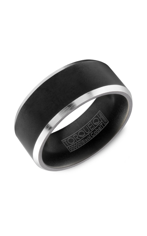 Torque Wedding Band Black Cobalt CBB-0003