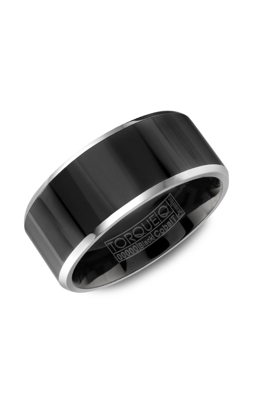 Torque Wedding Band Black Cobalt CBB-0004