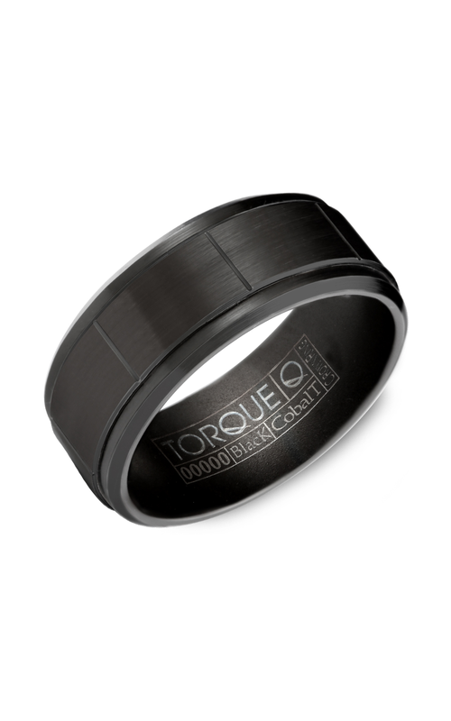 Torque Wedding Band Black Cobalt CBB-2026