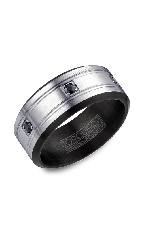 Torque Wedding Band Black Cobalt CBB-2182BS