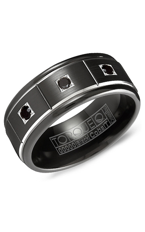 Torque Wedding Band Black Cobalt CBB-2132BD