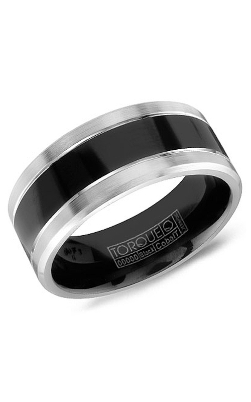 Torque Wedding Band Black Cobalt CBB-7010