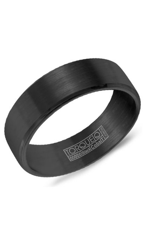 Torque Wedding Band Black Cobalt CBB-7027