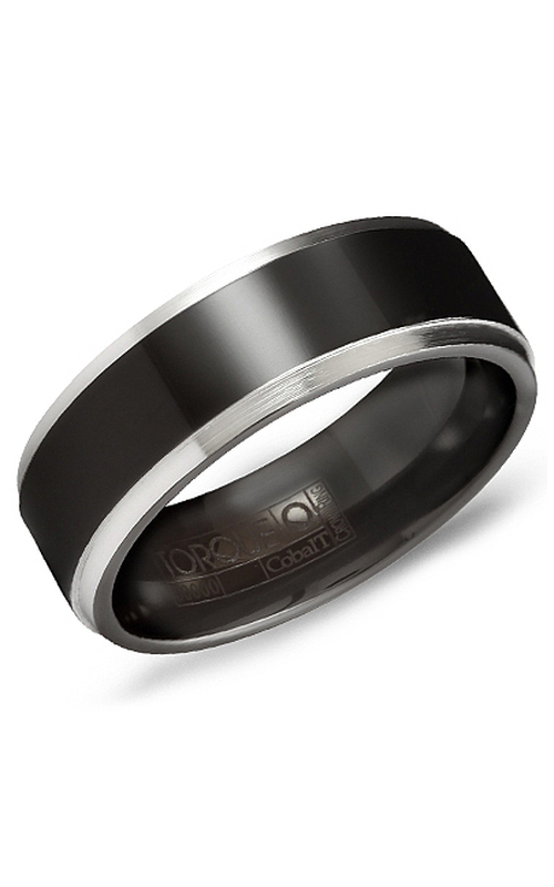 Torque Wedding Band Black Cobalt CBB-7030