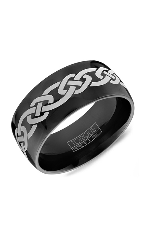 Torque Wedding Band Black Cobalt CBB-0014
