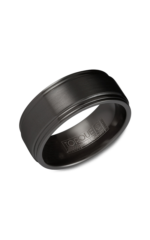 Torque Wedding Band Black Cobalt CBB-2015