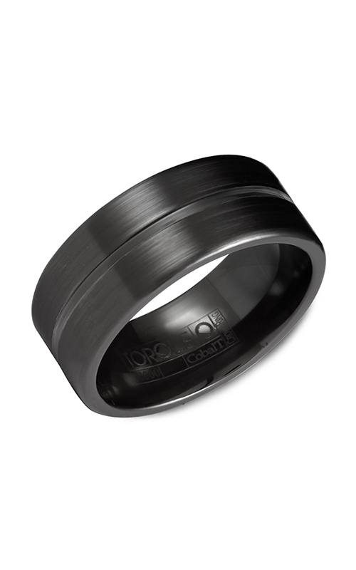 Torque Wedding Band Black Cobalt CBB-2016