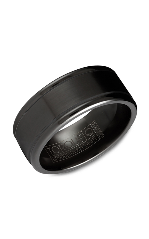 Torque Wedding Band Black Cobalt CBB-2021