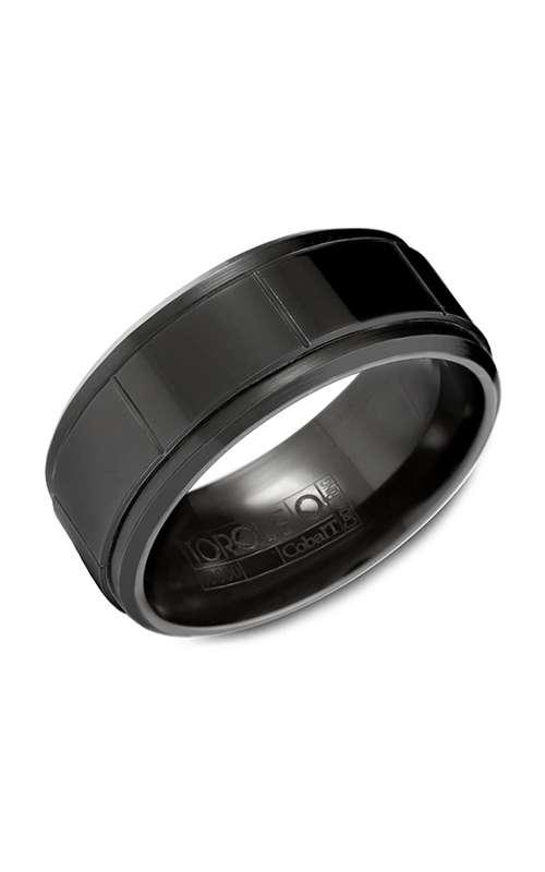 Torque Wedding Band Black Cobalt CBB-2024