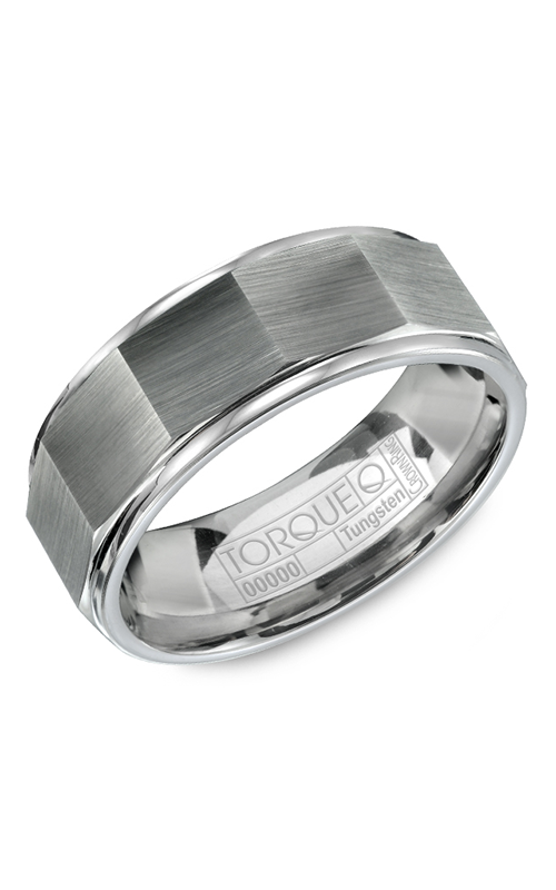 Torque Wedding Band Tungsten TU-0029
