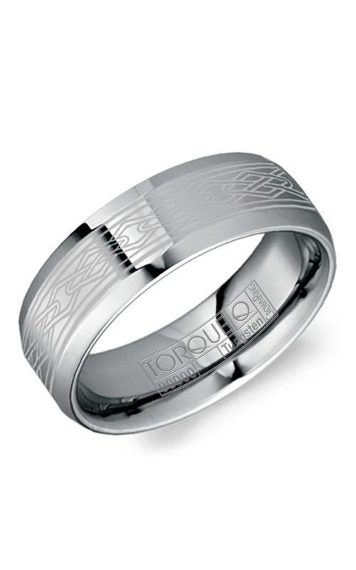 Torque Wedding Band Tungsten TU-0191-14