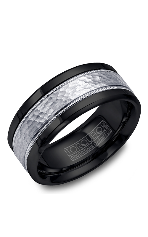 Torque Wedding Band Black Cobalt and Gold CB003MW9