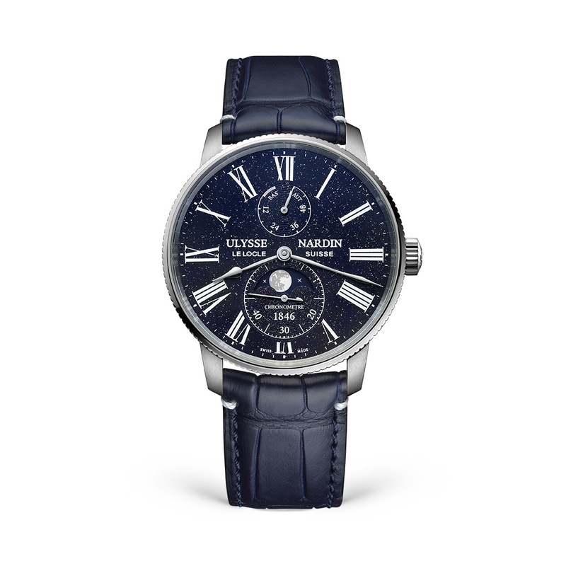 Marine Torpilleur Moonphase 42mm Stainless Steel