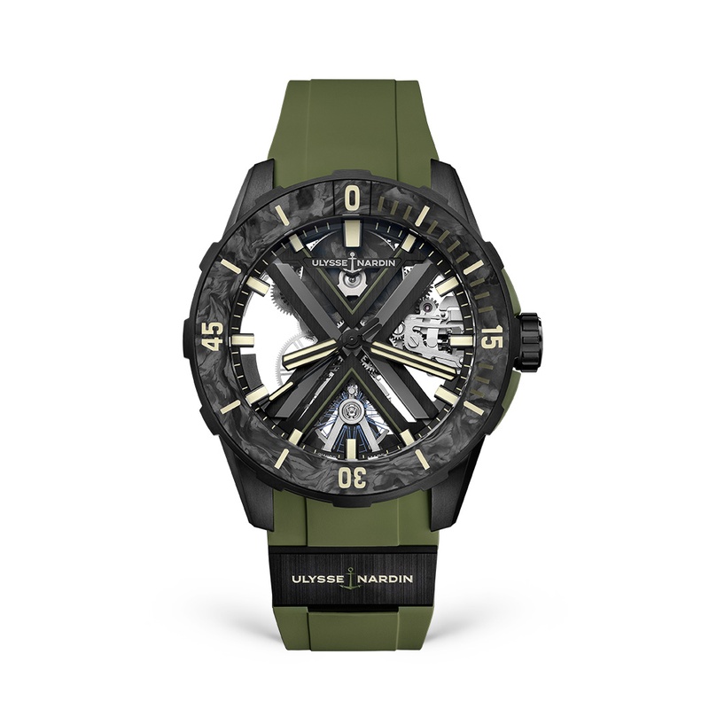Diver X Skeleton OPS 44mm Black DLC Titanium