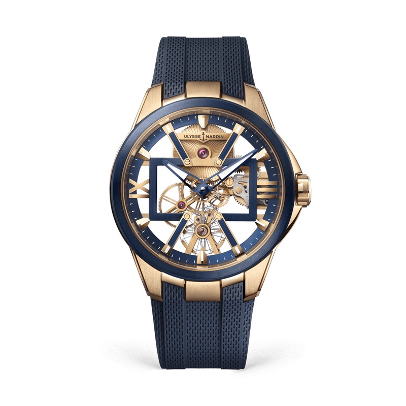 Blast Skeleton X 42mm Rose Gold