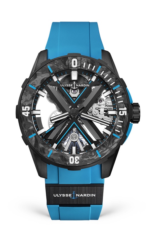 Diver X Skeleton 44mm Black DLC Titanium