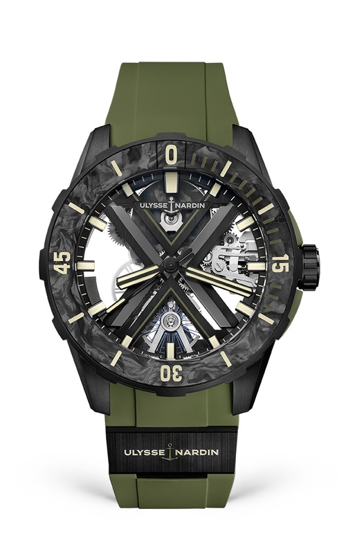 Diver X Skeleton OPS 44mm Black DLC Titanium
