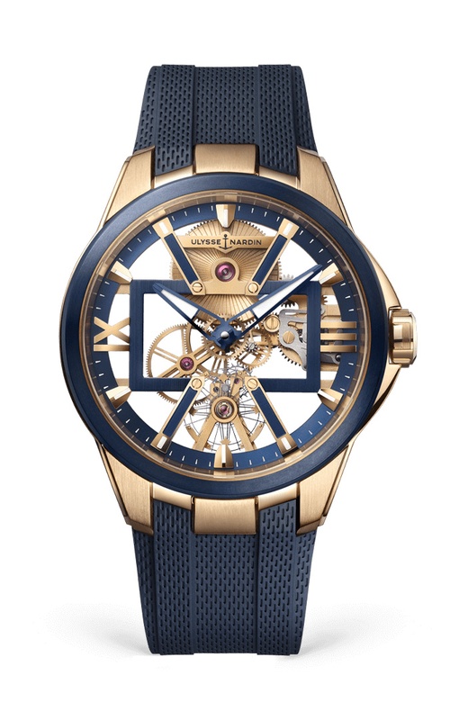 Blast Skeleton X 42mm Rose Gold