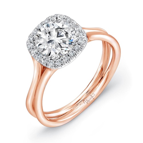 Uneek Engagement Ring Silhouette LVS949R-6.5RD