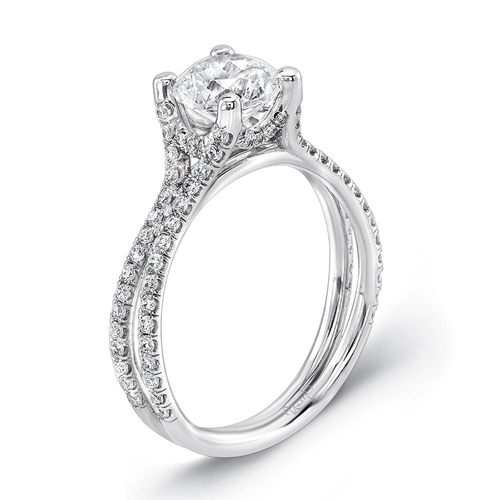 Uneek Engagement Ring Silhouette LVS965