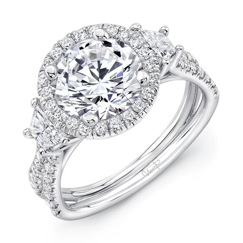 Uneek Engagement Ring Silhouette LVS983RD-8.2RD