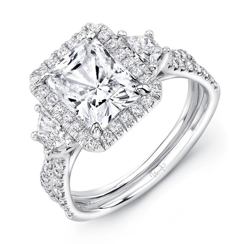 Uneek Engagement Ring Silhouette LVS983RAD
