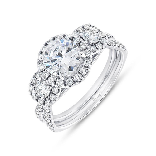 Uneek Engagement Ring Silhouette LVS922-6.5RD