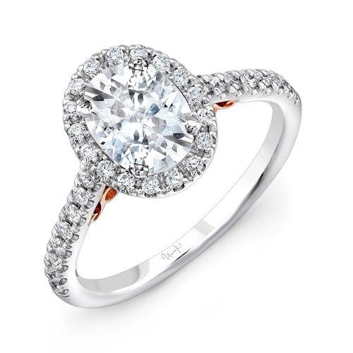 Uneek Engagement Ring Amore A101WR-8X6OV