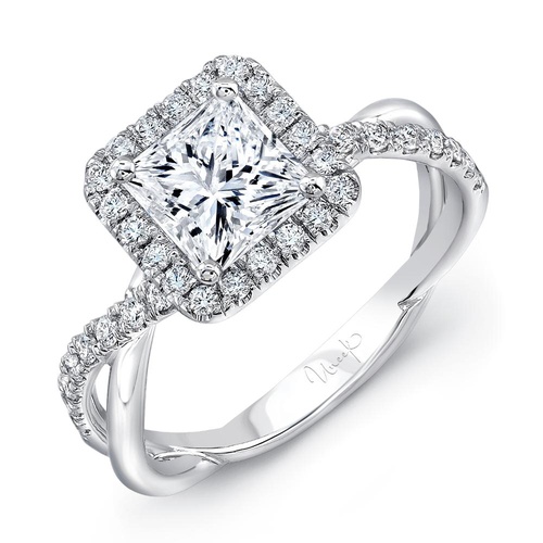 Uneek Engagement Ring Infinity SM817PR-5.5PC
