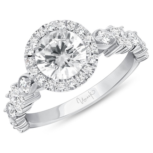 Uneek Engagement Ring Us SWUS014RDCW-6.5RD