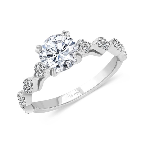 Uneek Engagement Ring Us SWUS122CW-6.5RD