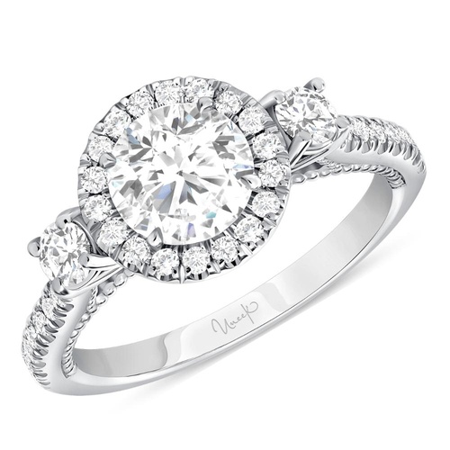 Uneek Engagement Ring Us SWUS308RD-6.5RD