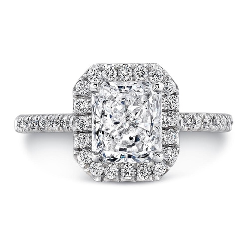 Uneek Engagement Ring Natureal LVS787RAD