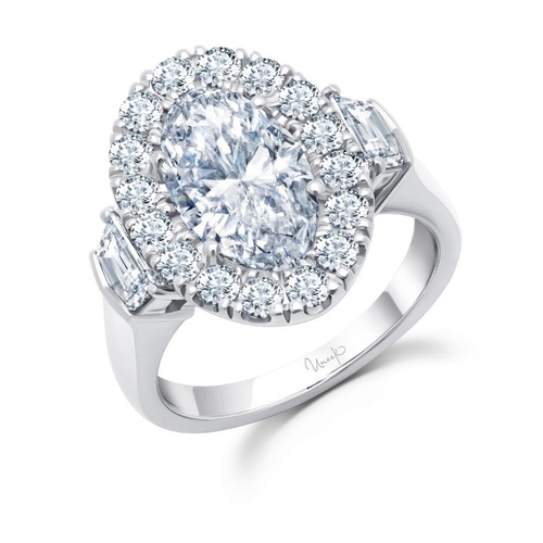 Uneek Engagement Ring Signature LVS1030OV