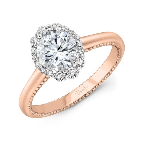 Uneek Engagement Ring Petals SWS233RW-6.5RD