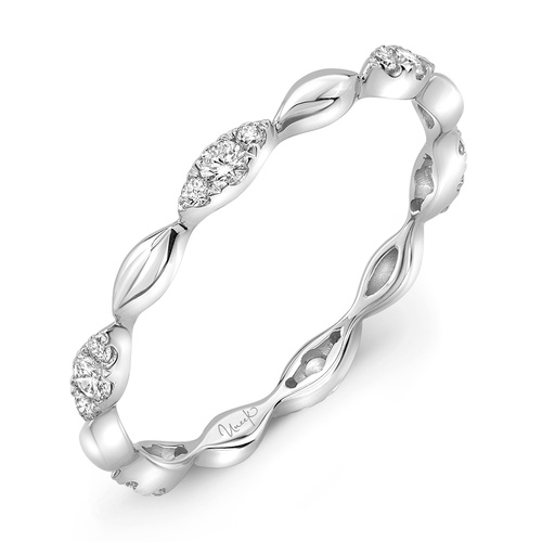 Uneek Wedding Band Stackable LVBWA334W