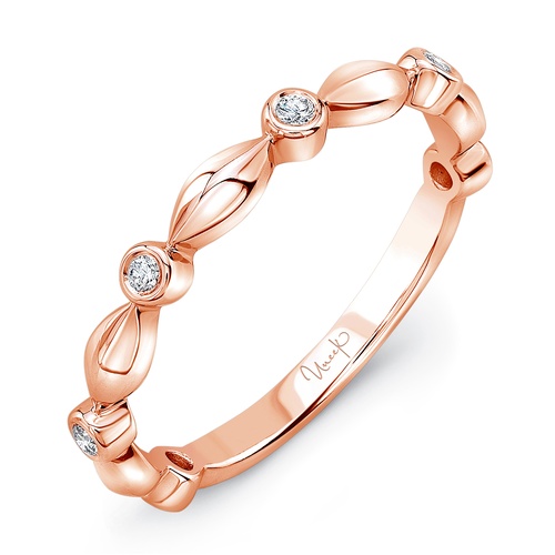 Uneek Wedding Band Stackable LVBWA782R